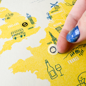 Europe Interactive Travel Map