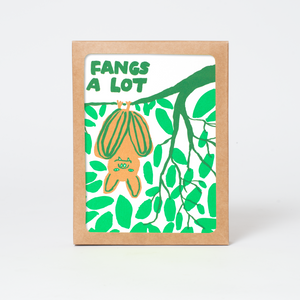 Punny Bat Thank You Greeting Card Boxed Set