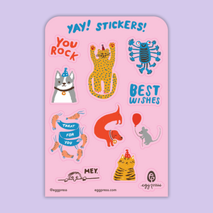 Complete Me Horse Card & Sticker Sheet Set