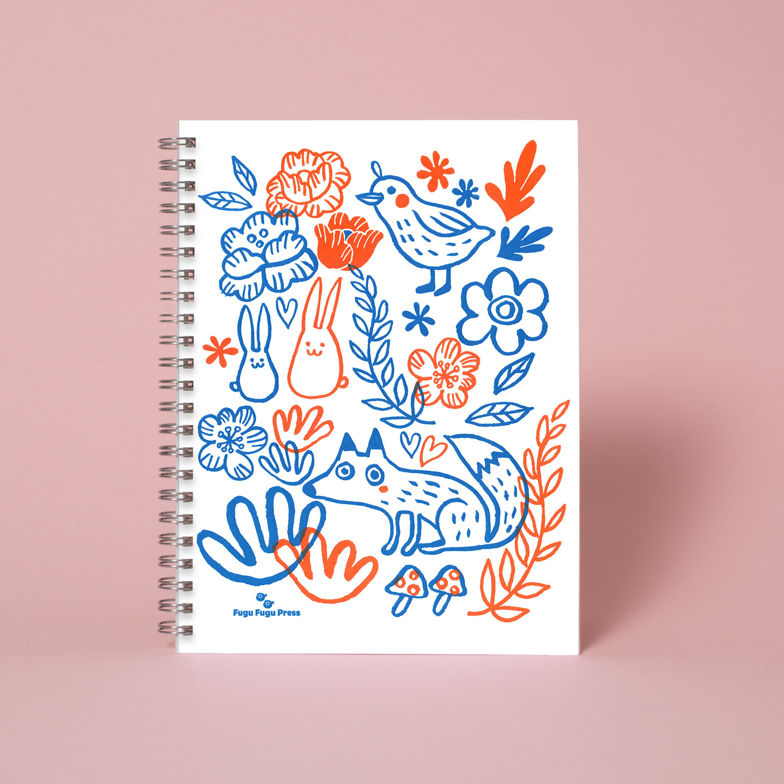 Fox Garden B6 Softcover Blank Notebook