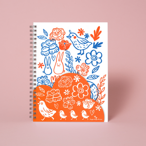 Fox Garden B6 Softcover Blank Notebook
