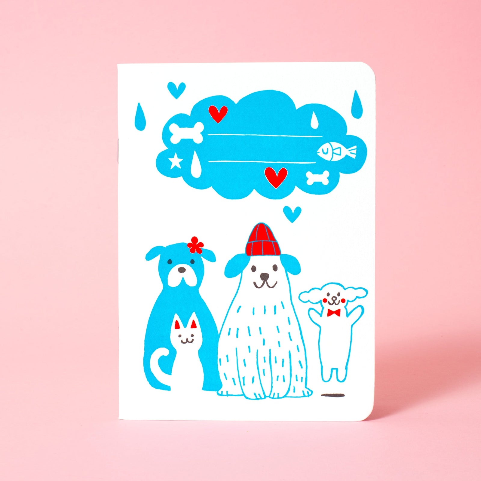 Dog Squad B6 Softcover Blank Notebook
