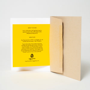 Butt Seriously Funny Love Letterpress Greeting Card By Russ Pope
