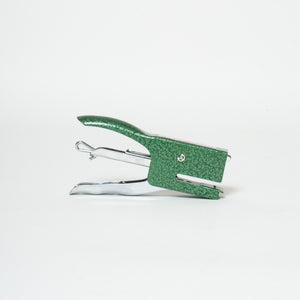 Hand-Grip Stapler, Green