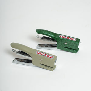 Hand-Grip Stapler, Green
