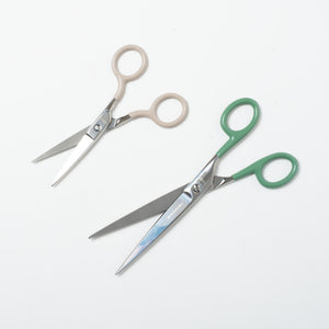 Large Stainless Steel Scissors, Green