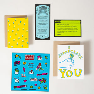 Appreciate You + Flower Write Me Back! Pen Pal Kit