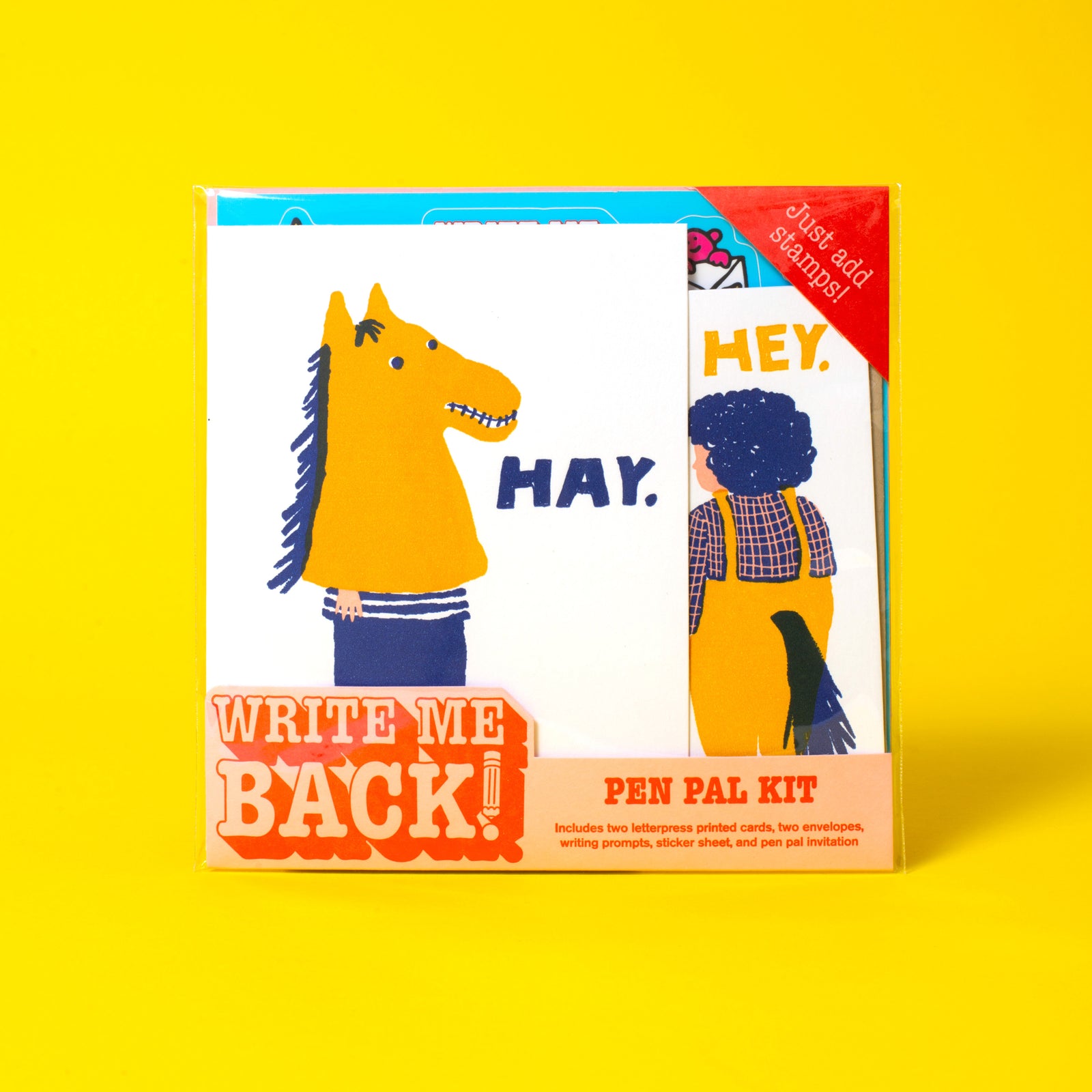 Horses Hey Write Me Back! Pen Pal Kit