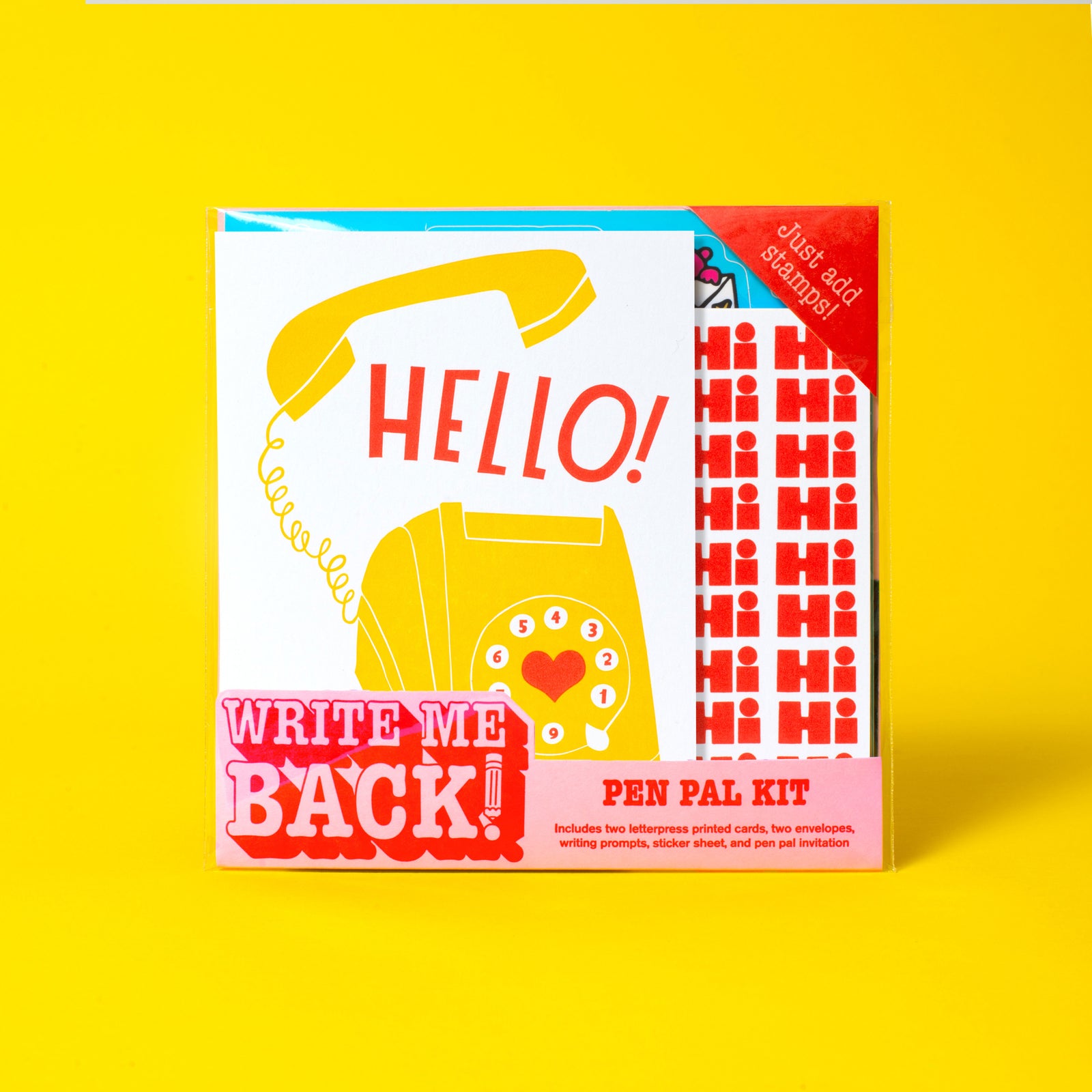 Write Me Back! Pen Pal Kit (Telephone + Hi Hi Hi)